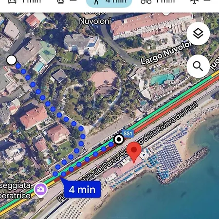 Mapa 25 Apartman San Remo