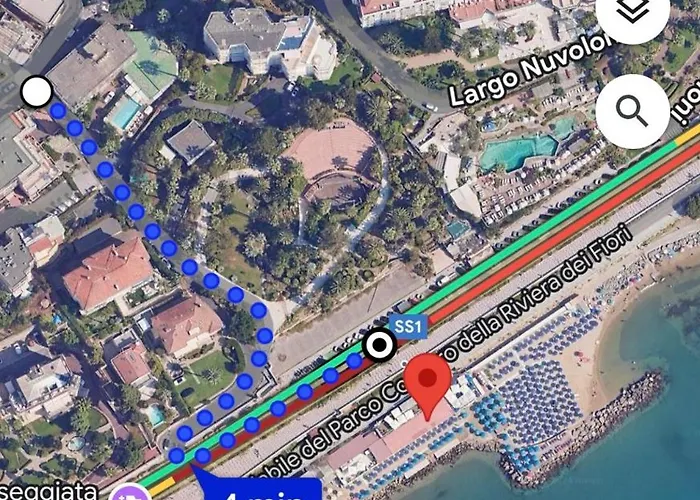 Mapa 25 Appartamento Sanremo